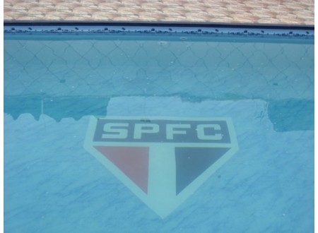 Adesivo para fundo de piscinas time São Paulo